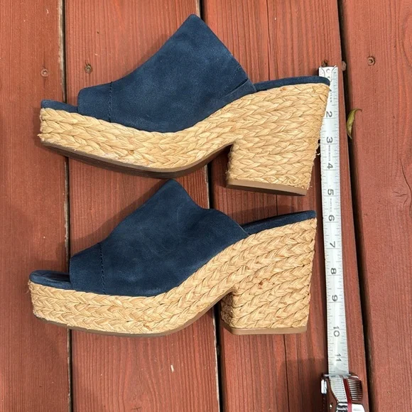 Splendid - Suede Wedge Sandals - Picture 11 of 12